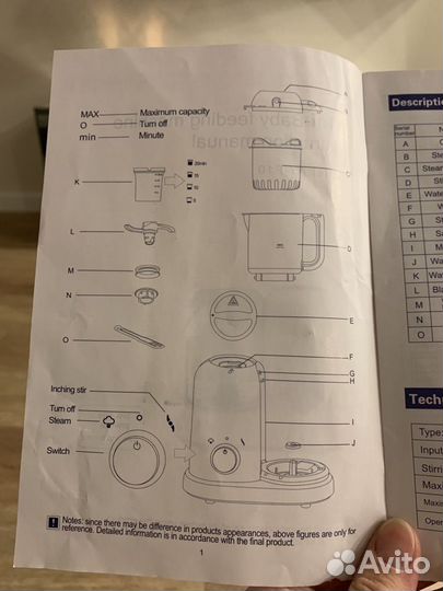 Пароварка-блендер