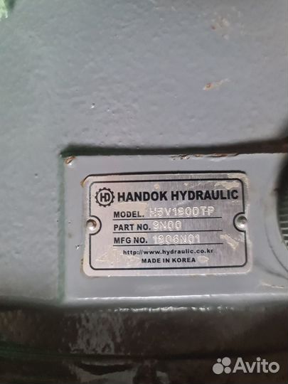 Гидронасос на экскаватор Hyundai 430lc-9u