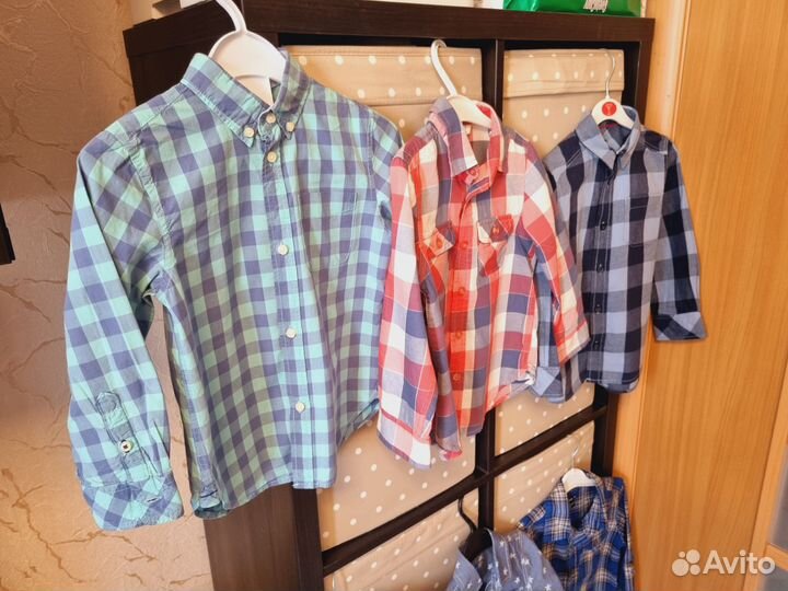 Комплект из 5 рубашек в идеале 110/116