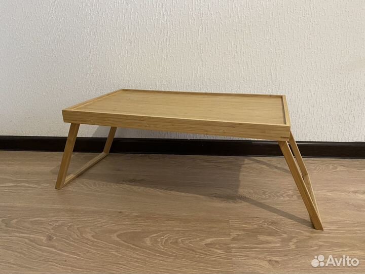 Поднос деревянный на ножках IKEA