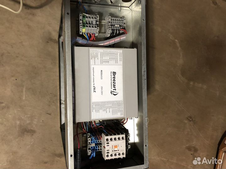 Приточная установка Бризарт 550(внутренная часть)