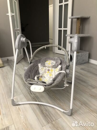 Детские качели шезлонг