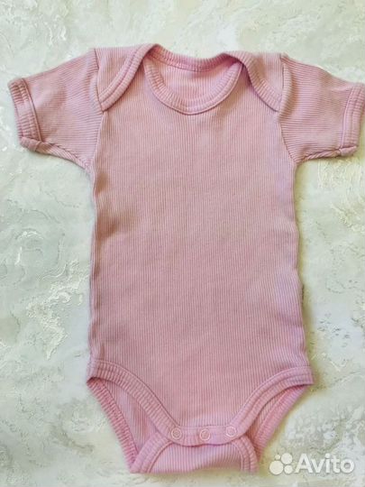 Боди для девочки пакетом 68