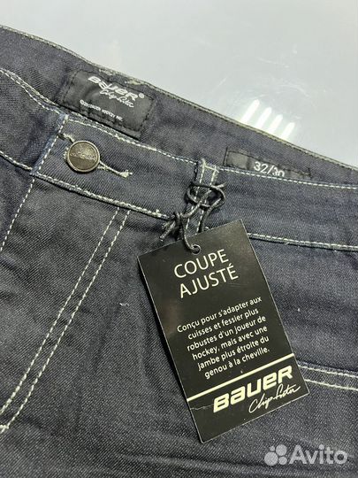 Хоккейные джинсы bauer Hockey slim