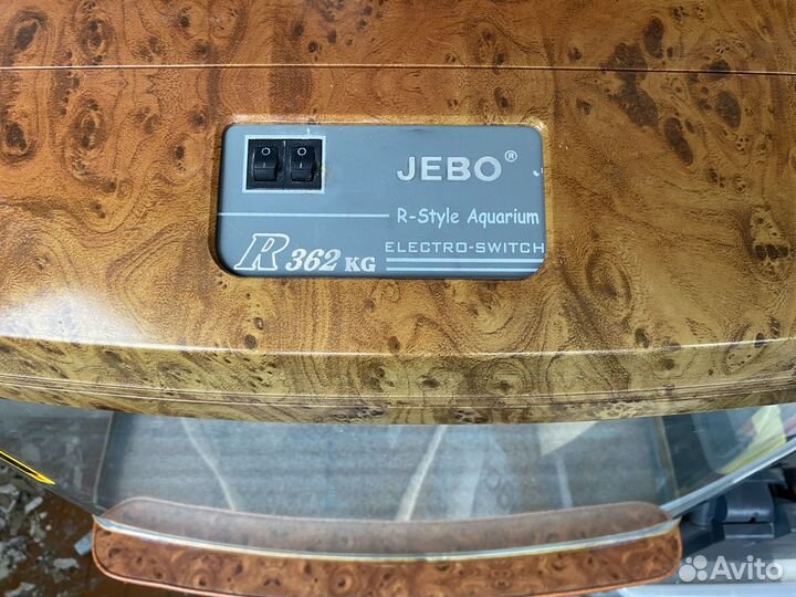 Аквариум jebo (95л) + тумба