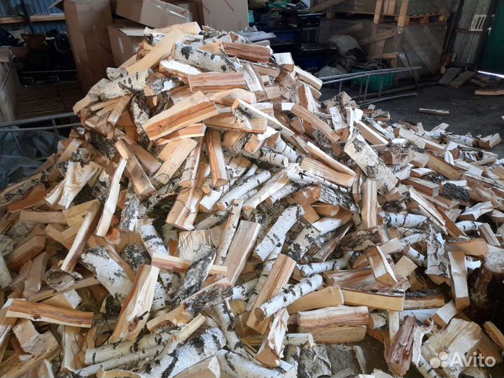 Дрова березовые в мешках
