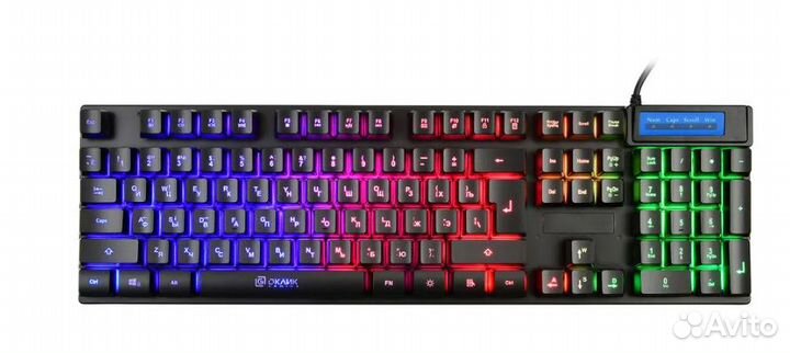 Игровая клавиатура Oklick760G genesis