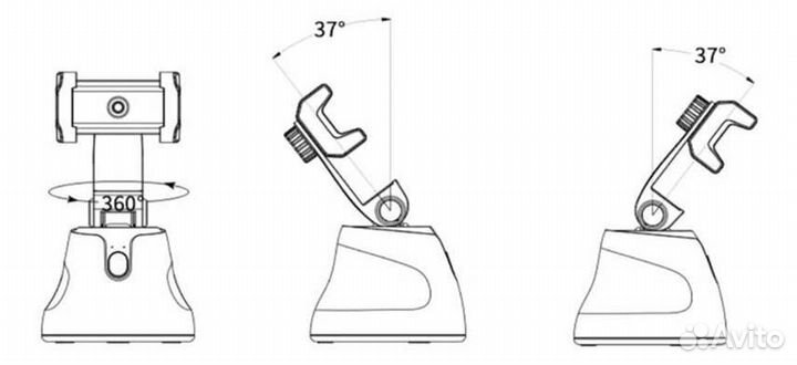 Умный смарт-штатив для телефона Apai Genie 360