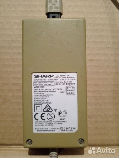 Блок питания Sharp