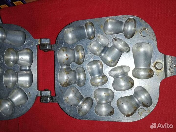 Форма для выпечки печенья грибочки СССР