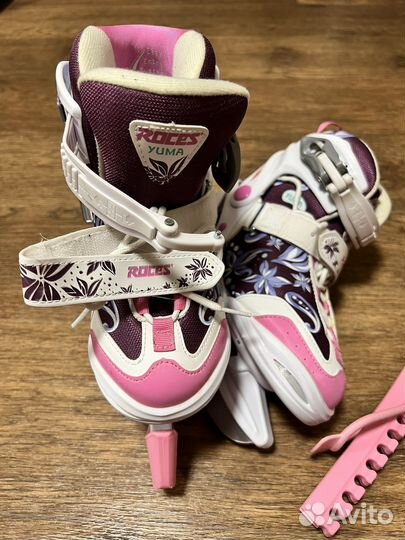 Коньки раздвижные детские