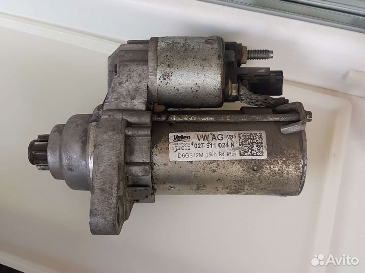 Стартер шкода