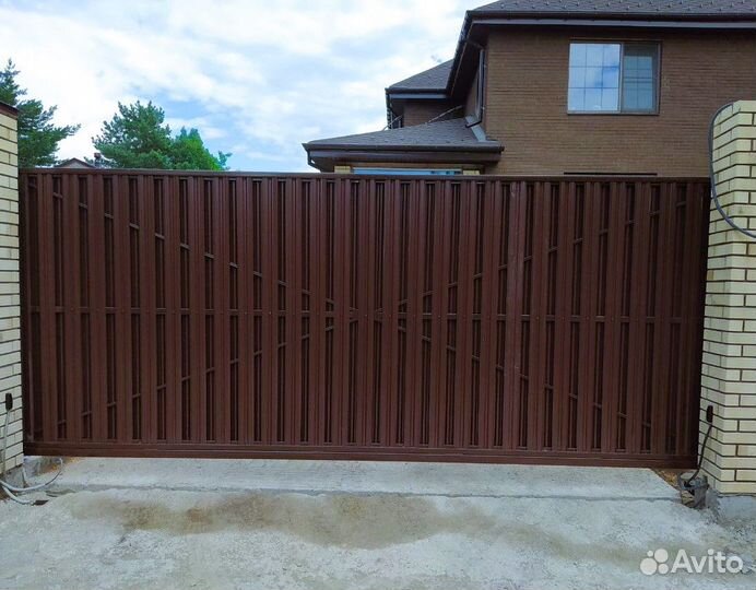Ворота автоматика откатные распашные