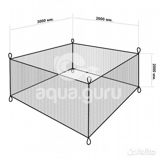 Садок для выращивания рыбы