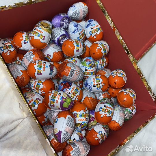 Киндер сюрприз коробка бокс набор подарочный