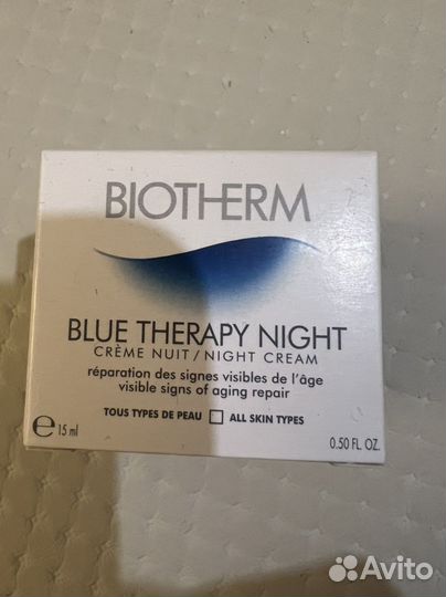 Biotherm Blue Therapy Night ночной крем 15 мл