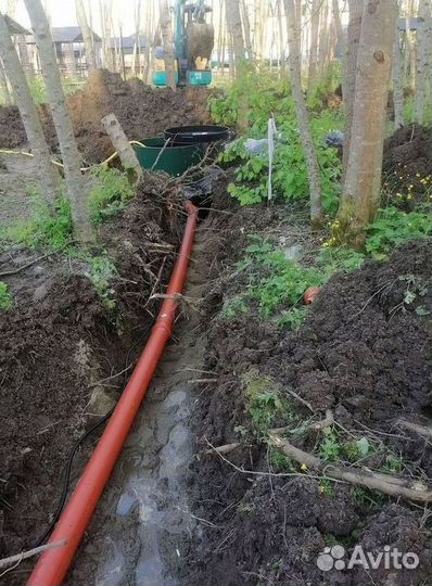 Установка канализации септик под ключ