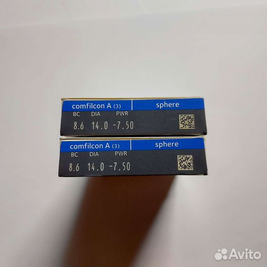 Линзы контактные