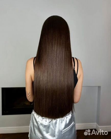 Капсульное наращивание волос, премиум