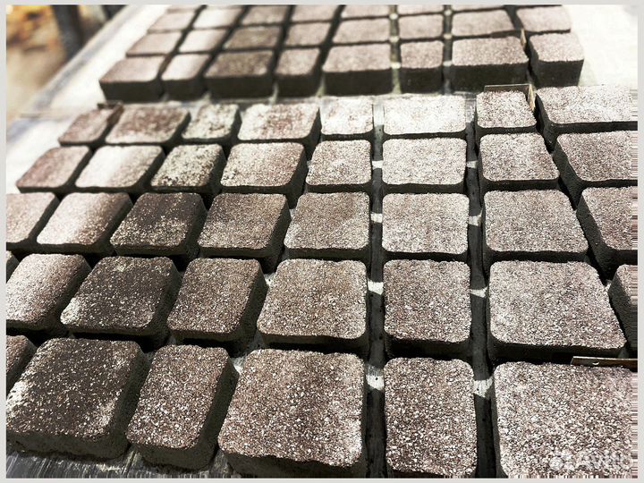 Тротуарная плитка цветная