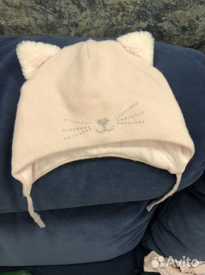 Шапка на годик демисезонная