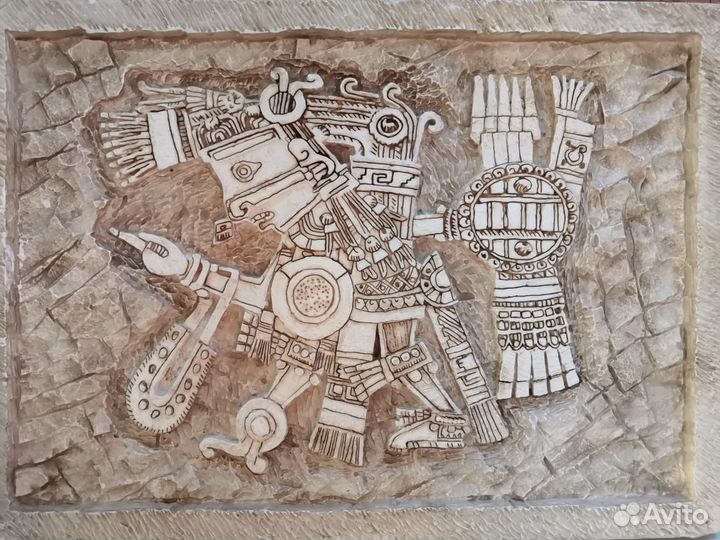 Картина барельеф