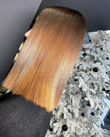 Кератиновое выпрямление, ботокс, прикорневой объем