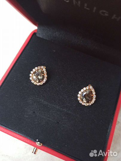 Золотые серьги