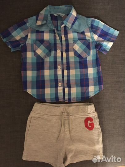 Шорты, рубашка GJ 92см