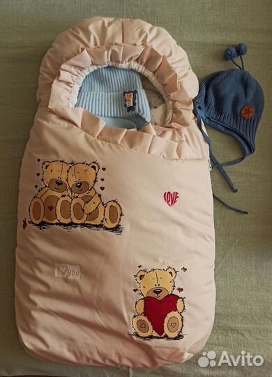 Конверт на выписку для мальчика/девочки весна