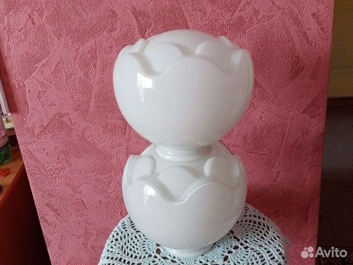 Два плафона без резьбы