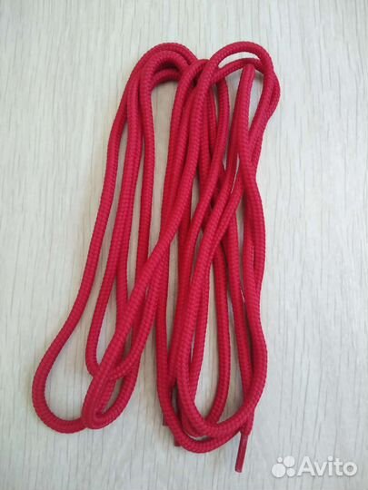 Шнурки Юнармия красные 140см под берцы