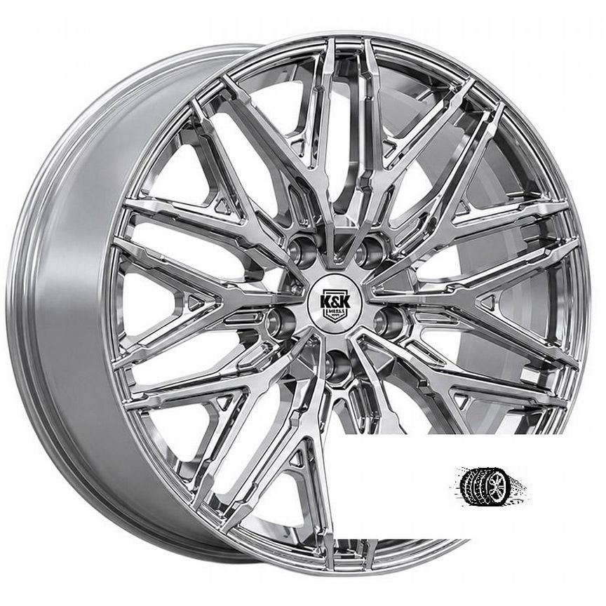 Литые диски K&K 8×R19 5×114.3