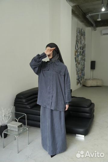 Костюм из купры летний