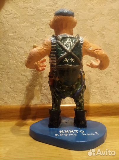 Статуэтка - бутылка десантник вдв