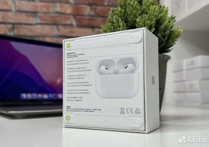 Airpods pro GEN 2 (шумоподавление + гарантия)