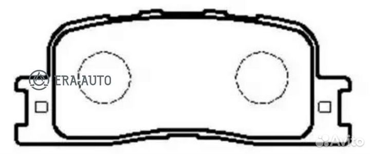 HSB HP5161 Колодки торм