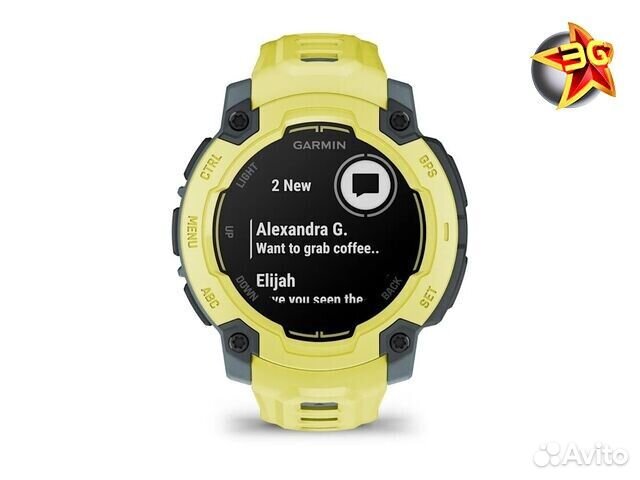 Часы Garmin Instinct E 45 mm Electric Lime 010-02933-01