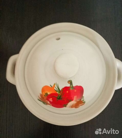 Кастрюля керамическая