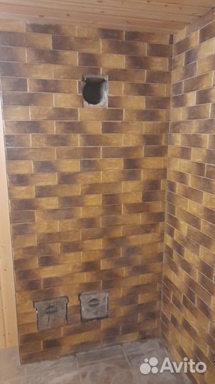 Плитка огнеупорная для бани Старый Город классика