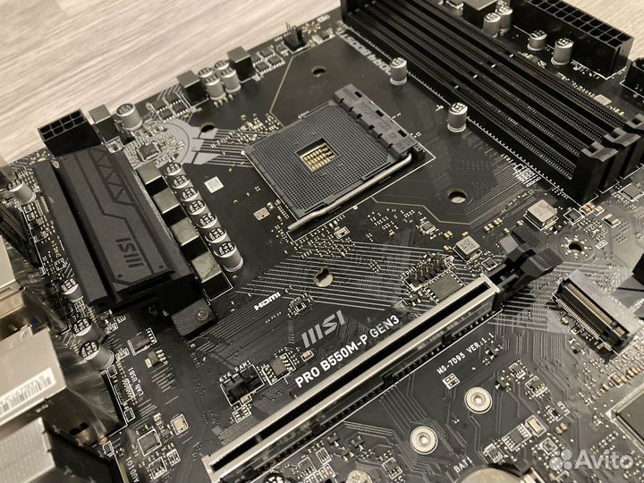 MSI PRO B550M-P GEN3 (AM4)
