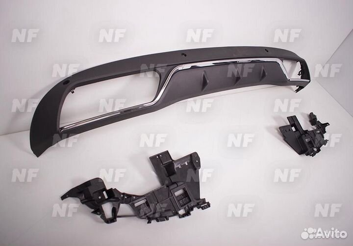 Диффузор 63 AMG Mercedes C205