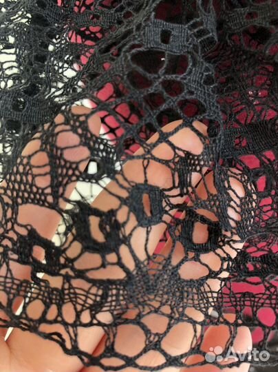 Итальянский кружевной воротник и нарукавники