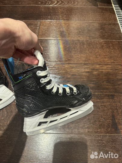 Хоккейные коньки bauer детские yth x-lp