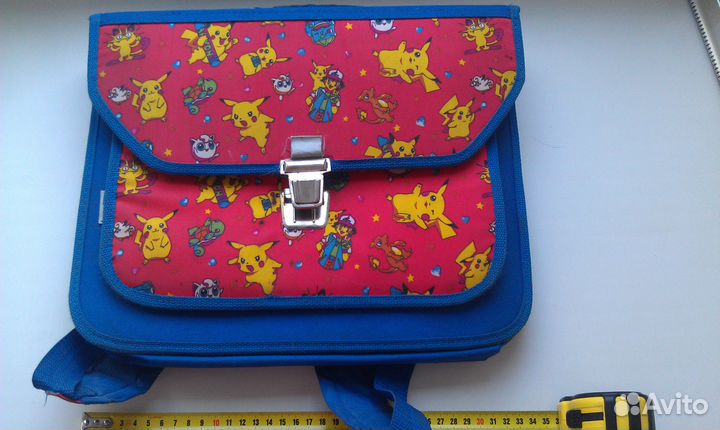 Портфель-ранец с покемонами