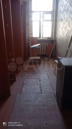 Комната 9,3 м² в 1-к., 1/2 эт.