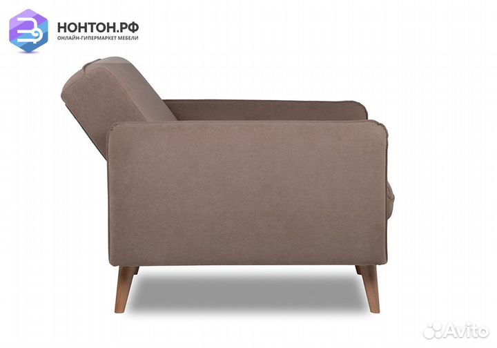 Кресло книжка Энн коричневое