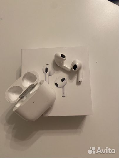 Беспроводные наушники apple airpods 3