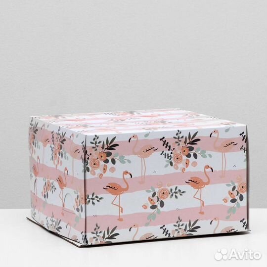 Коробка для торта 30х30х19