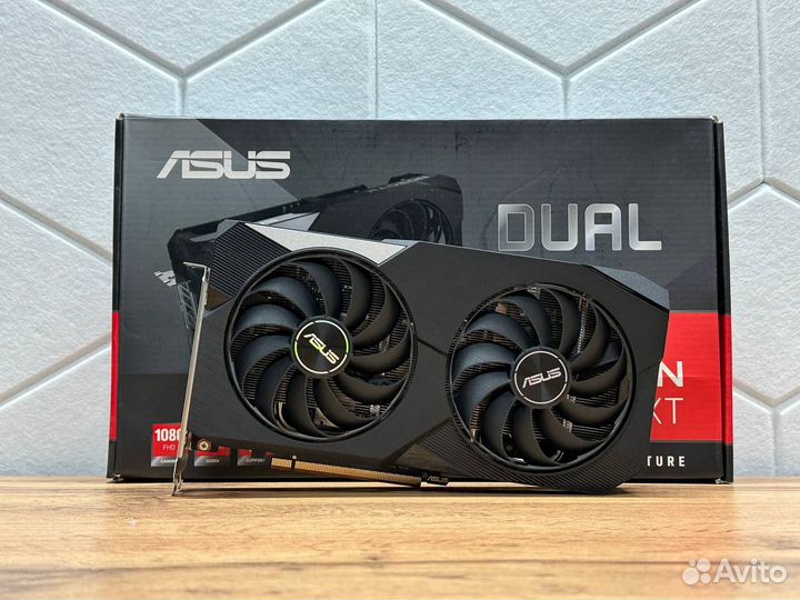 Видеокарта asus RX 6650XT Dual 8GB